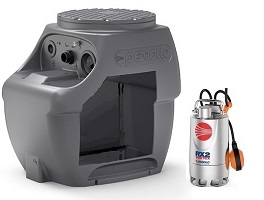 Станция накопления и подъёма сточных вод (для загрязненной воды) SAR 250 - RXm 5/40 Pedrollo