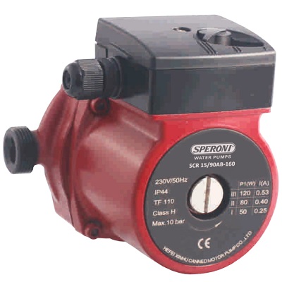 Насос циркуляционный  SCR 15/90AB-160  1х230V 50Hz  Корпус - Бронза, тм Speroni