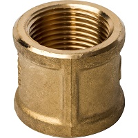 G 3/4"  Муфта прямая латунная