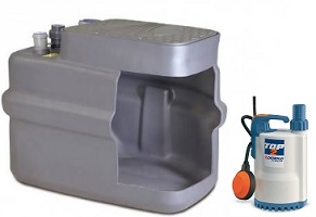 Станция накопления и подъёма сточных вод (для чистой воды) SAR 100 - TOP 4  Pedrollo