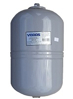 Расширительный бак для отопления  VODOS HEAT 35л  (5bar, G 3/4"  НР, мембрана EPDM +100`C  SE.FA  Italy)