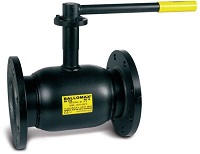 Кран шаровой ф/ф КШТ 61.103.150 Ду 150 Ру 16 (БРОЕН) с рукояткой 