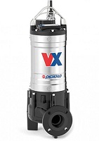 Дренажный насос для откачки сточных вод VX 75/80 с кабелем 10м 3х400В  5,5кВт (Чугун)  Pedrollo