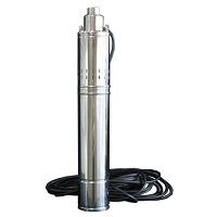 Центробежный винтовой насос 3SP90/1.8 с кабелем 20м  1х220В  50Hz  1.0кВт
