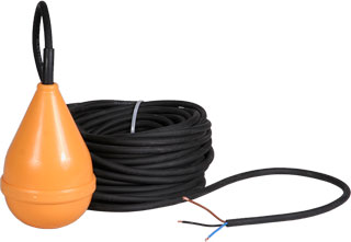 Поплавковый выключатель TAURUS с неопрен. кабелем 20 м H05 3X1 Tecnoplastic