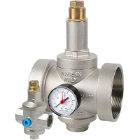 Регулятор (редуктор) давления 504.2" 1-6 bar max. 120C (хром) PN 25