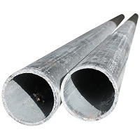 Направляющие трубы 2" 2х3м из оцинкованной стали (комплект 2шт) Grundfos