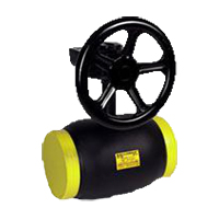 Кран шаровой Балломакс с/с КШТ 61.102.200 Ду 200 Ру 25 с редуктором BROEN