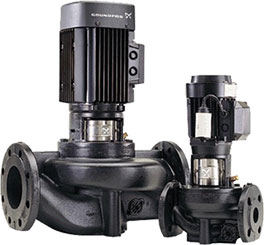 Центробежный насос TP 100-110/4-A-F-A-BAQE 400D 50 Гц ин лайн Grundfos