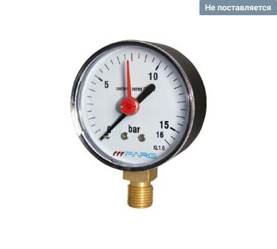 Манометр Ø63 радиальный 10 BAR 1/4 GAS FARG