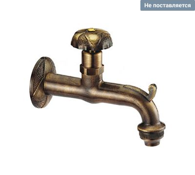 Кран Империя с традиционной кран-буксой, аэратором 1/2" с отделкой под бронзу FARG