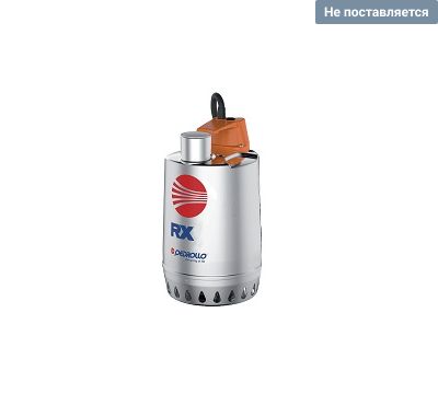 Дренажный насос для чистой воды RX 1 3х400В 0,25кВт, нерж. сталь, кабель 5м Pedrollo