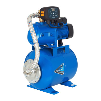 Насосная станция AUTO AJC-61C (M) 1x220 В 50 Гц с баком 24л и реле давления Masterswitch, (Корпус - Чугун) Aquario