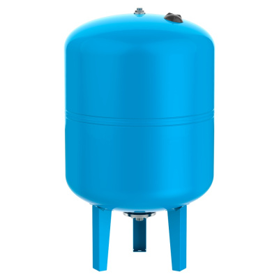 Мембранный бак для водоснабжения  VODOS WTR 100л (10bar, G 1", +99°C, мембрана EPDM SE.FA Italy), вертикальный