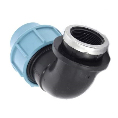 Угол 90° 1009 ВP D32 / Rp3/4 с внутренней резьбой UNIDELTA