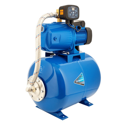 Насосная станция AUTO AJC-101B (M) - 50L 1x220 В 50 Гц с баком 50л и реле давления Masterswitch, (Корпус - Чугун) Aquario