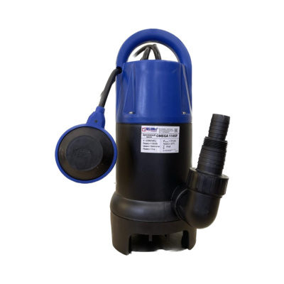 Дренажный насос Omega 110 SP, 1х230 В 1,10 кВт кабель 10м, с поплавковым выключателем Belamos