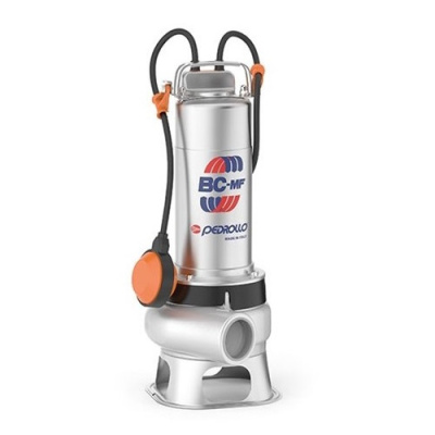Фекальный насос BC 20/50-MF с кабелем 10м, рабочее колесо - "двухканальное", Rp2" 3х400В 1,5кВт Pedrollo