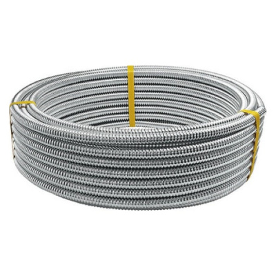 Труба гофрированная, нерж сталь 25мм отожженная (10м/бухта)