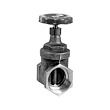 Задвижка Rp 11/2 PN10 клиновая муфтовая чугунная Grundfos