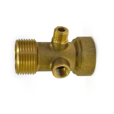 Фитинг 4WAY (MAN) (4 ходовой для манометра) Belamos